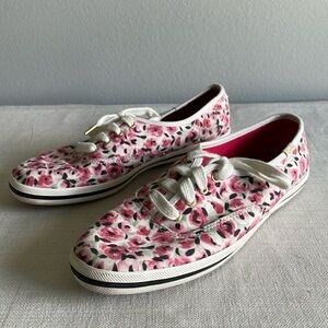 Keds Rifle Paper Co rose sneakers